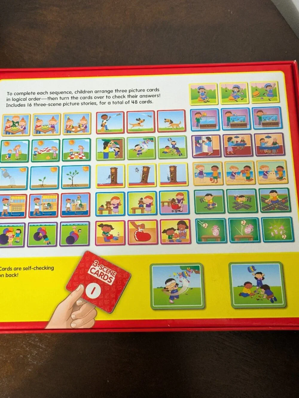 Lakeshore Learning 3-Scene Sequencing Cards